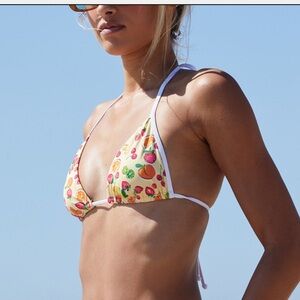 Pacsun Eco Fruit Bre Triangle Bikini Top